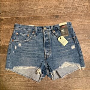 Levi's Classic Blue Jean Shorts